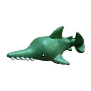 Candy Treasure Konz Green Shark Figurine Toy Collectible Sharks Cool Fun Figure